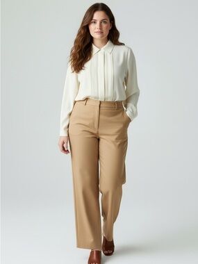 VINTAGE CHRISTIE & JILL Pleated Blouse